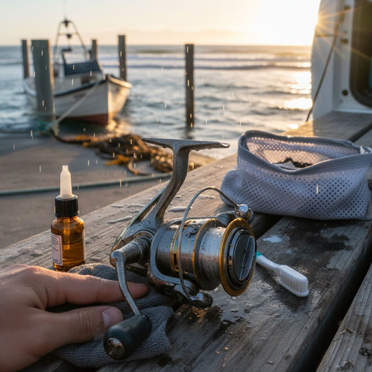 Five‑Minute Reel Service: Salt‑Ready Care Without a Workshop
