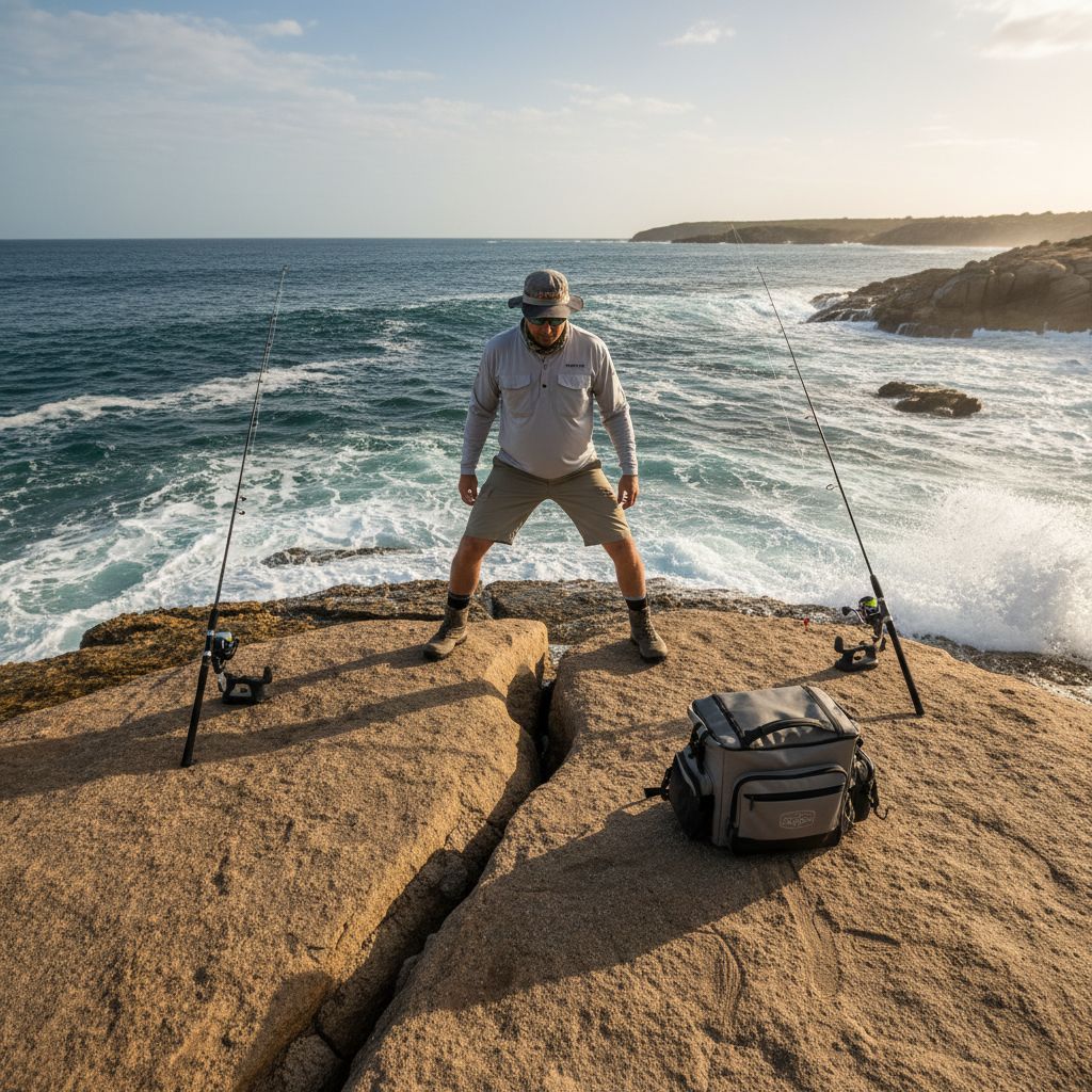 Exit Strategy First: Smart Stances and Escape Routes for Aussie Shore Anglers