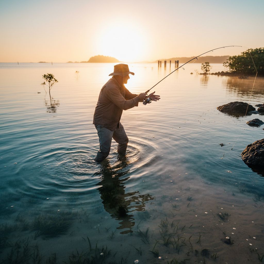 The 20-Minute Morning Bite: How Aussie Tide Windows Shape Your Casts