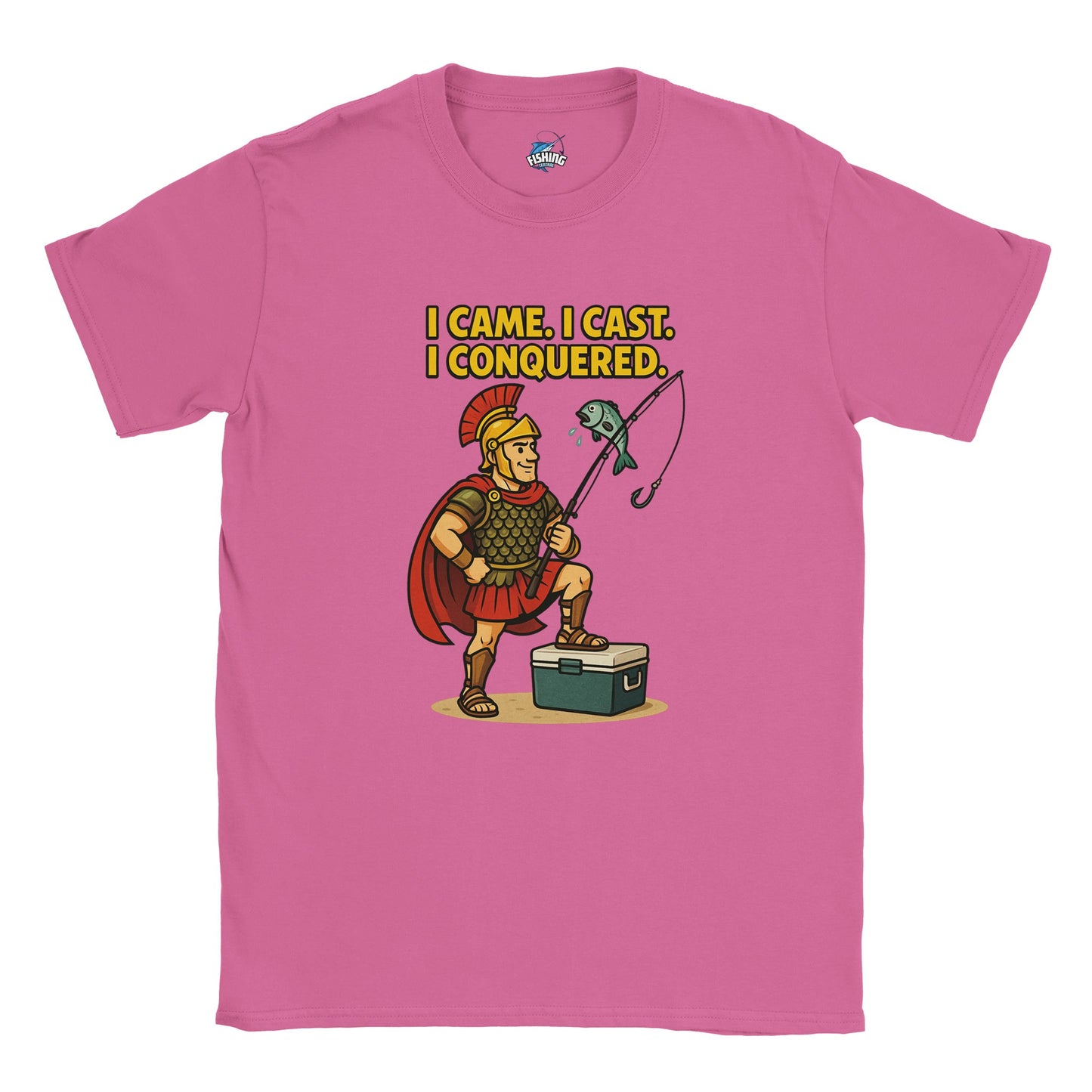 I Came, I Cast, I Conquered Fishing T-shirt - view 2