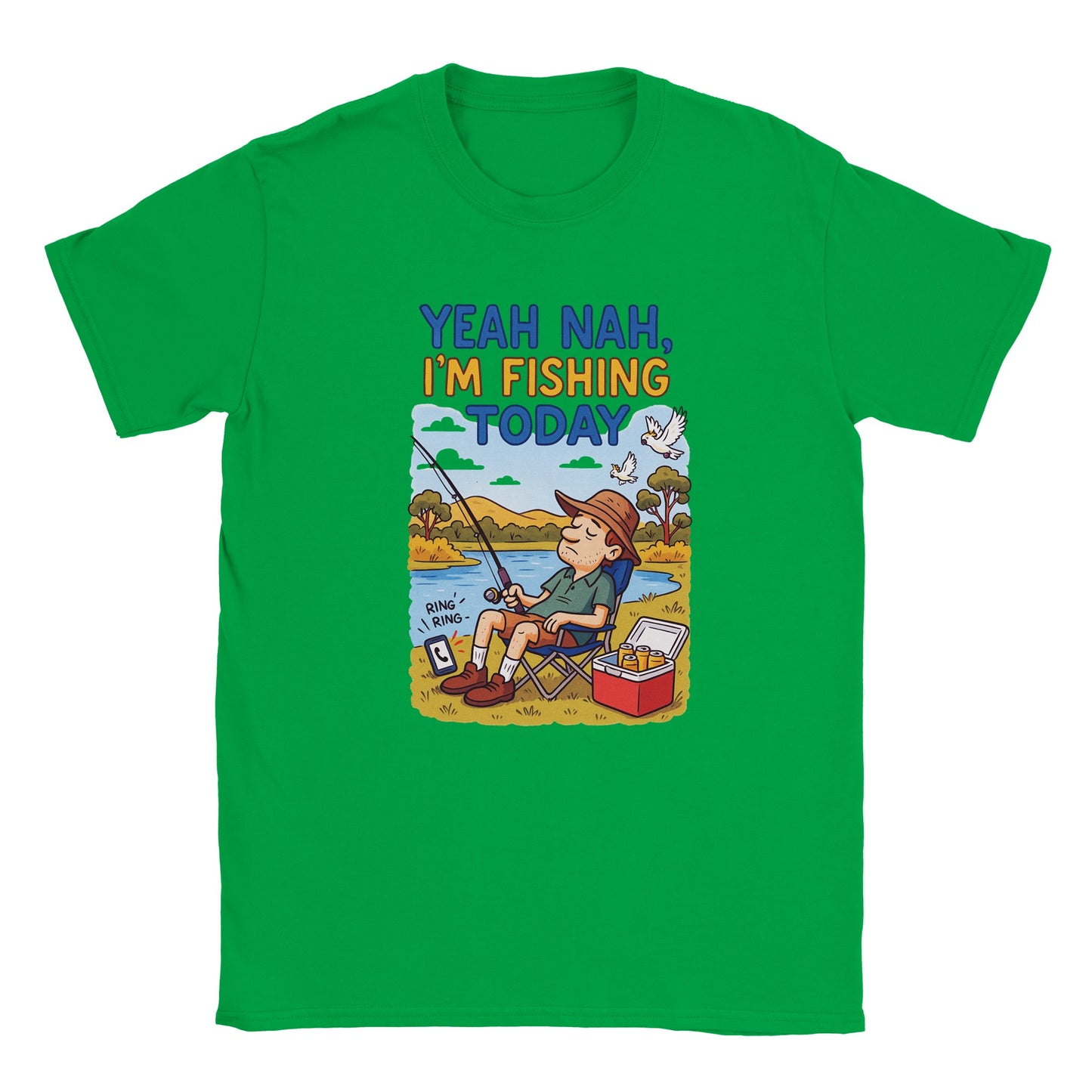 Yeah Nah, I'm Fishing Today T-shirt - view 6