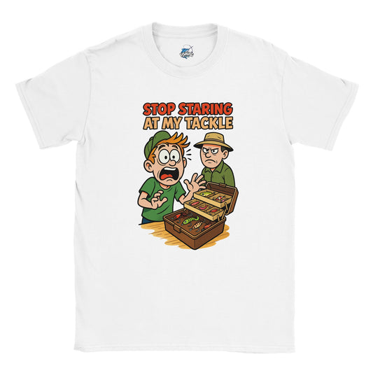 Stop Staring at my Tackle Fishing T-shirt - Fishing Central Australia