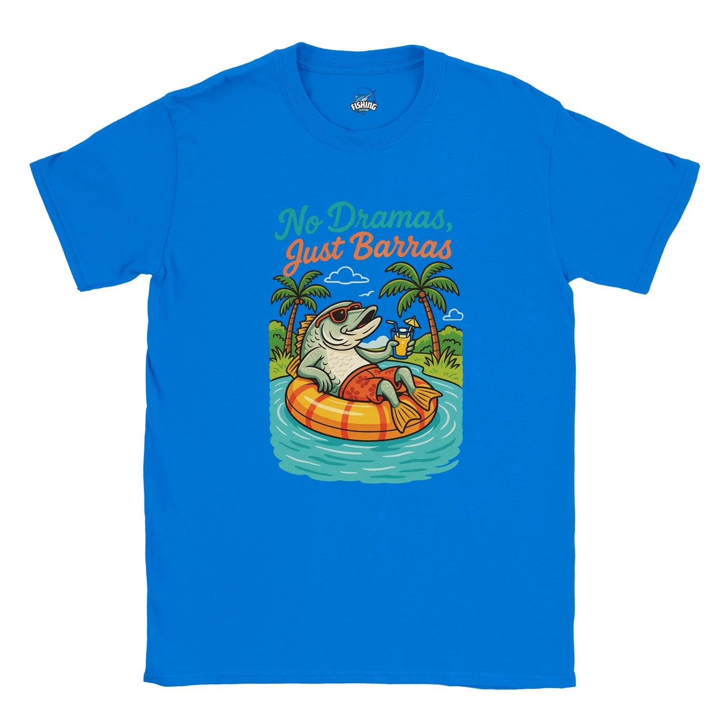 No Dramas, Just Barras Fishing T-shirt - view 6