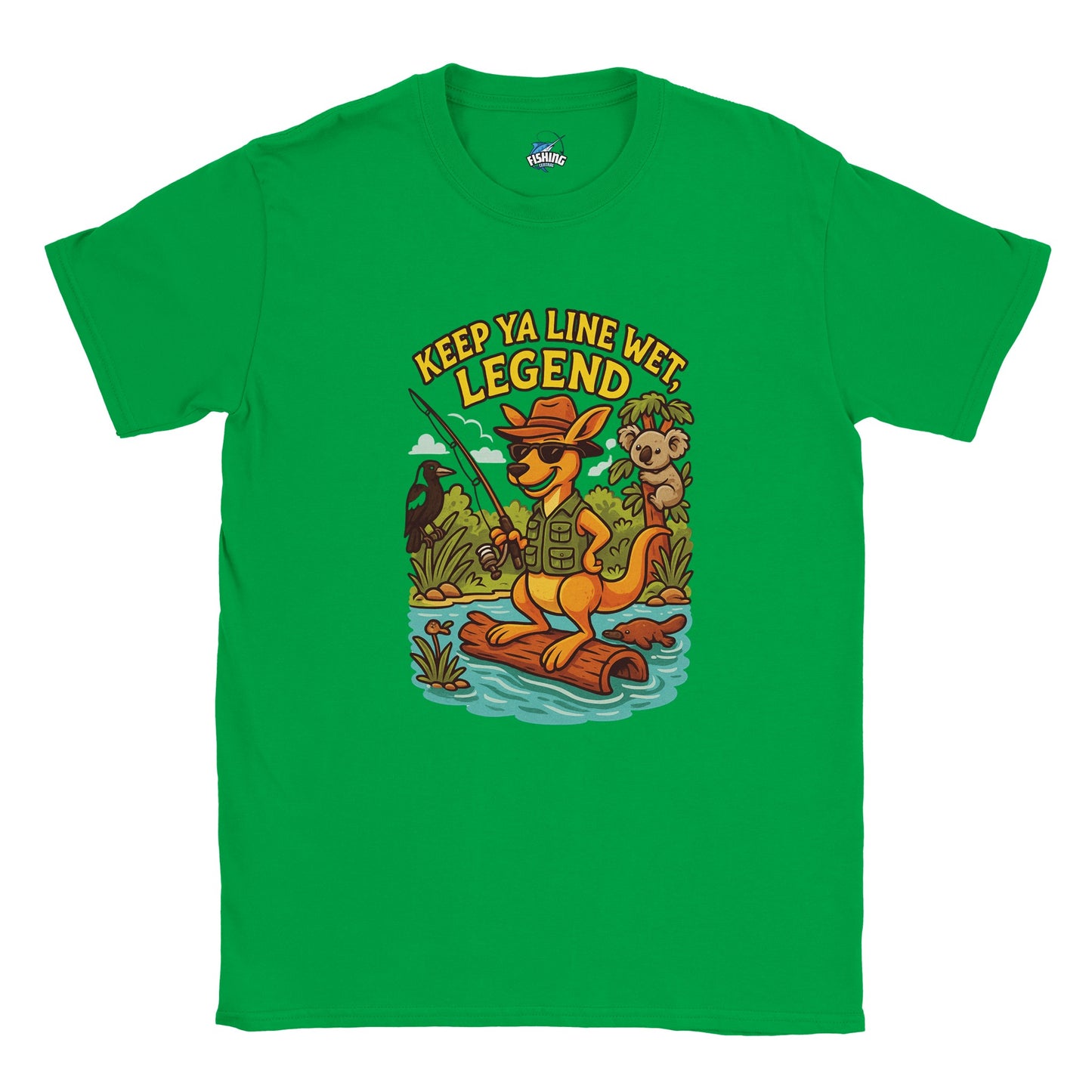 Keep Ya Line Wet Legend Fishing T-shirt - view 6