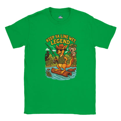 Keep Ya Line Wet Legend Fishing T-shirt - view 6