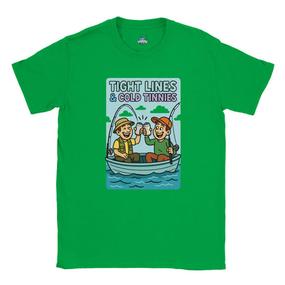 Tight Lines & Cold Tinnies Fishing T-shirt - view 4