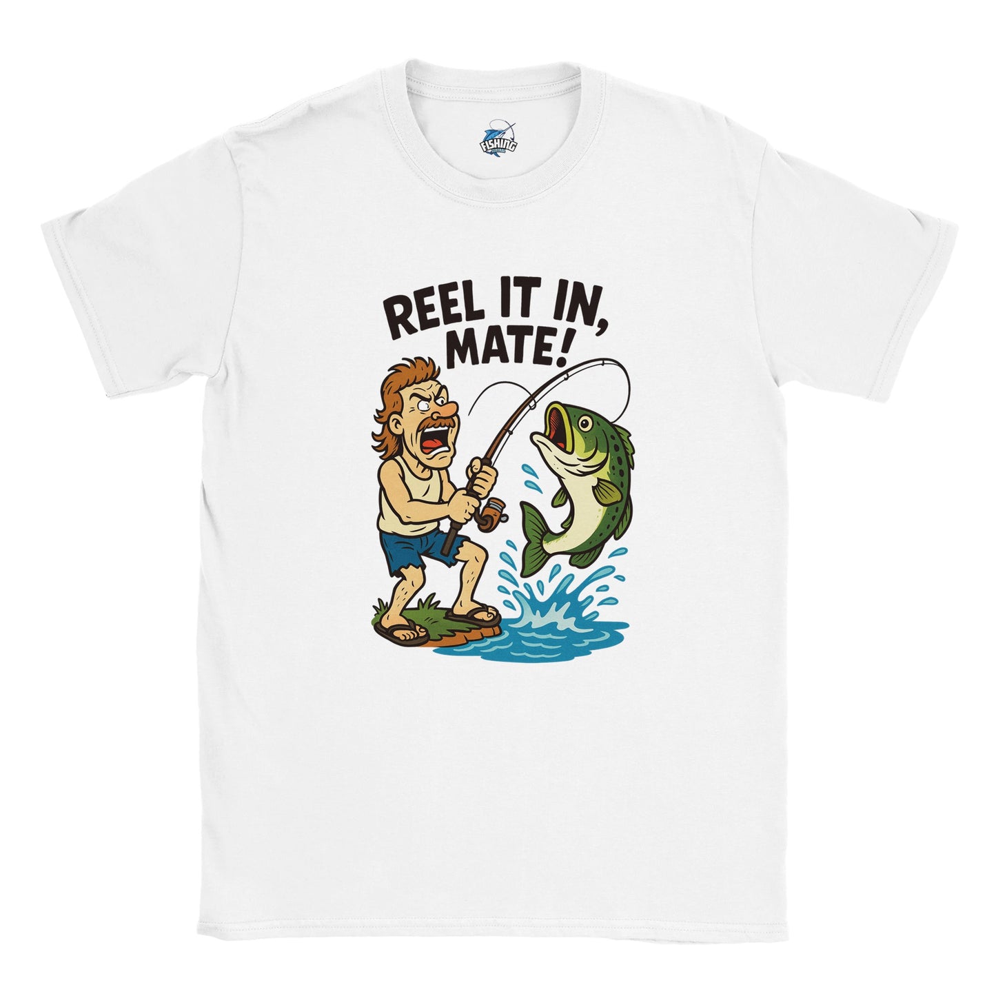 Reel it In Mate! Fishing T-shirt - Fishing Central Australia