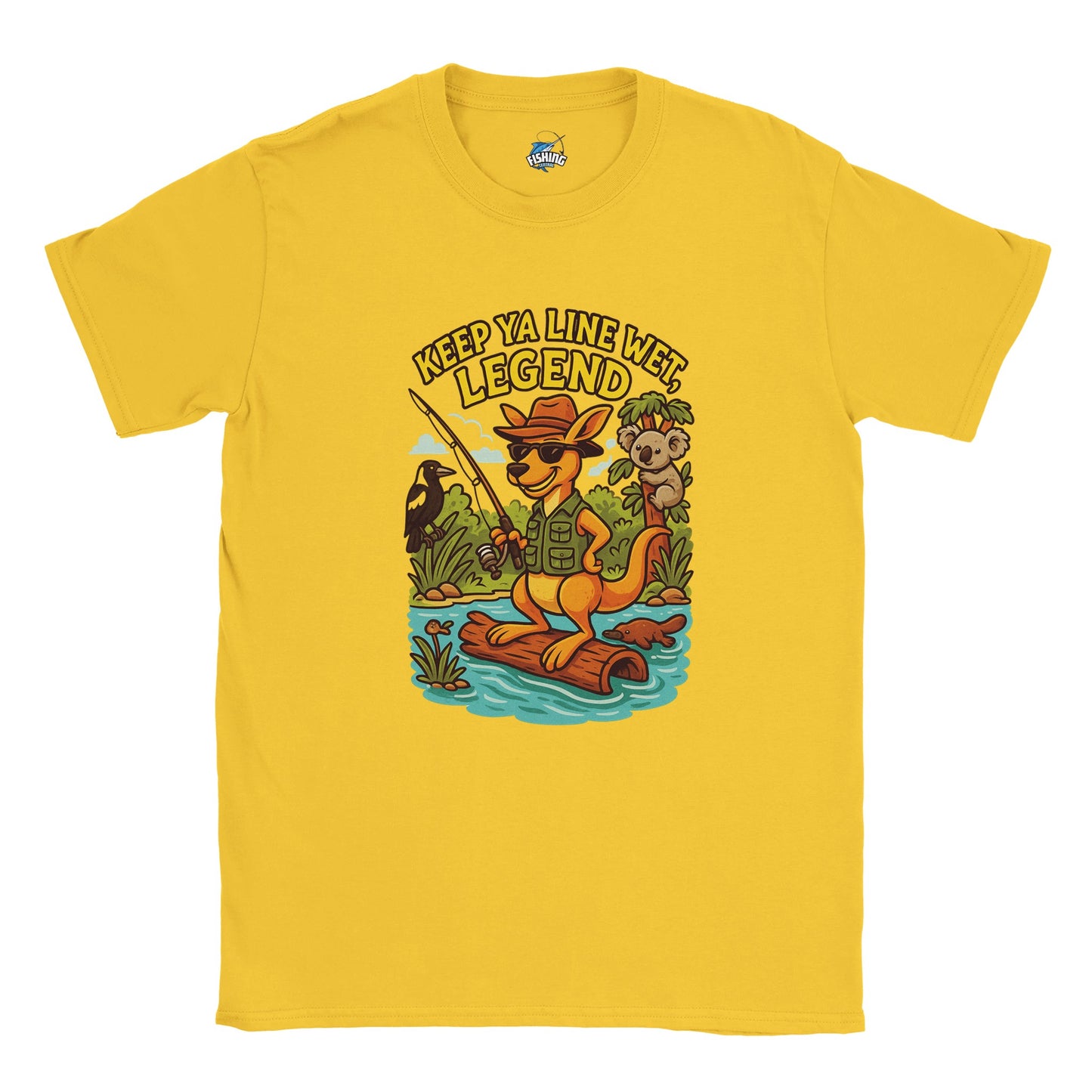 Keep Ya Line Wet Legend Fishing T-shirt - view 8