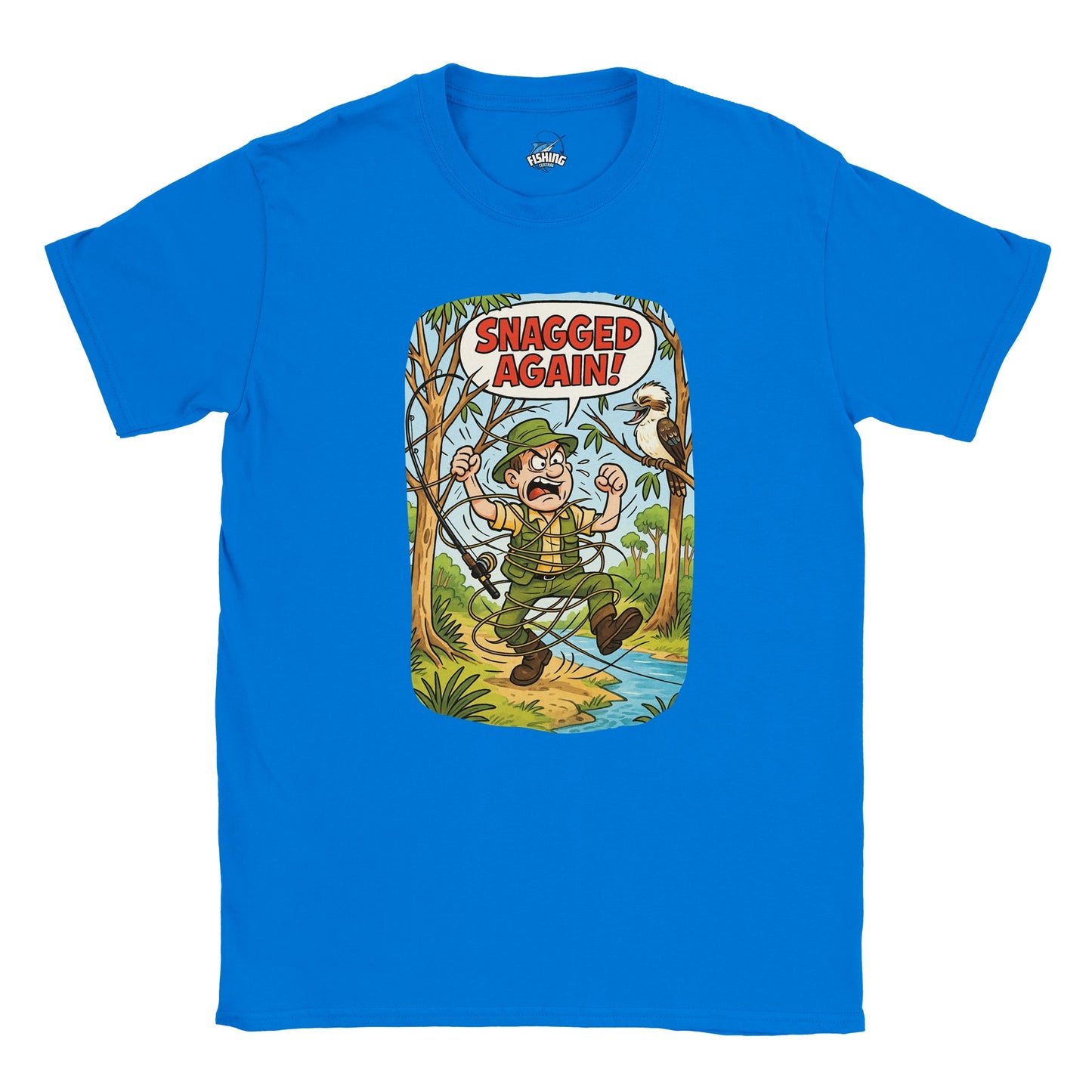 Snagged Again! Fishing T-shirt - view 8