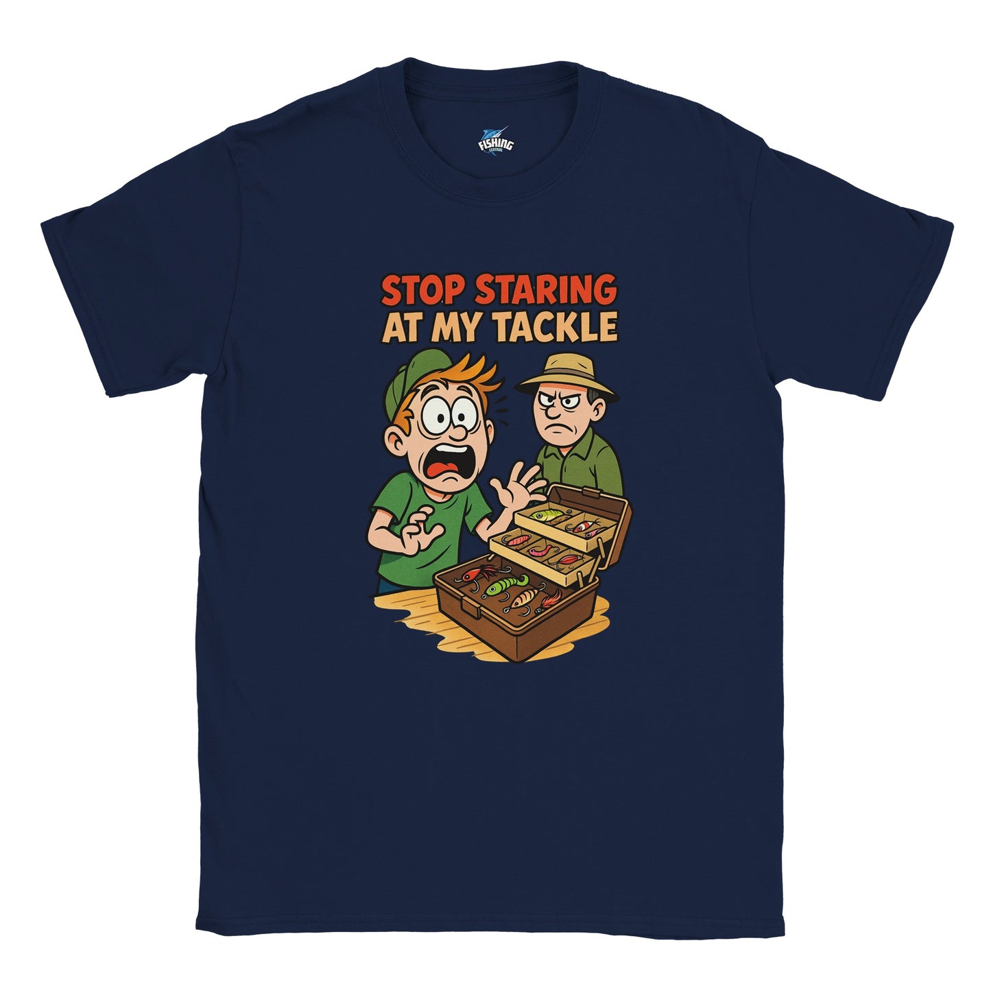 Stop Staring at my Tackle Fishing T-shirt - view 6