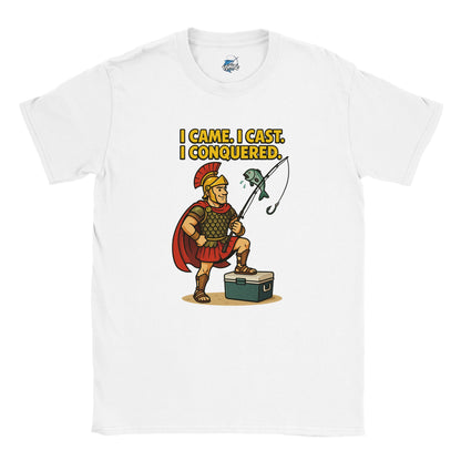 I Came, I Cast, I Conquered Fishing T-shirt - Fishing Central Australia