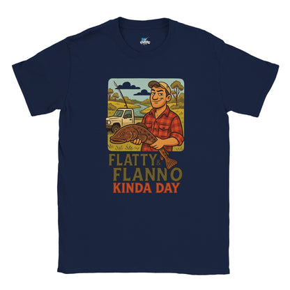 Flatty & Flanno Kinda Day Fishing T-shirt - view 6