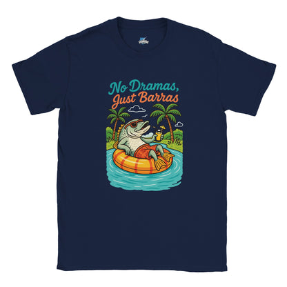 No Dramas, Just Barras Fishing T-shirt - view 4