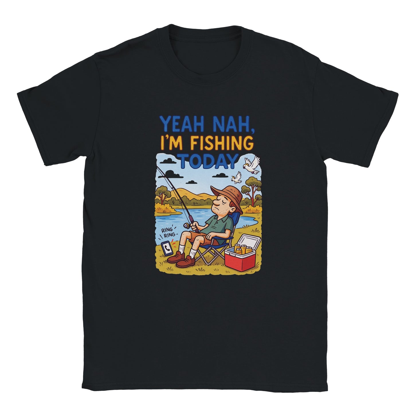 Yeah Nah, I'm Fishing Today T-shirt - view 7