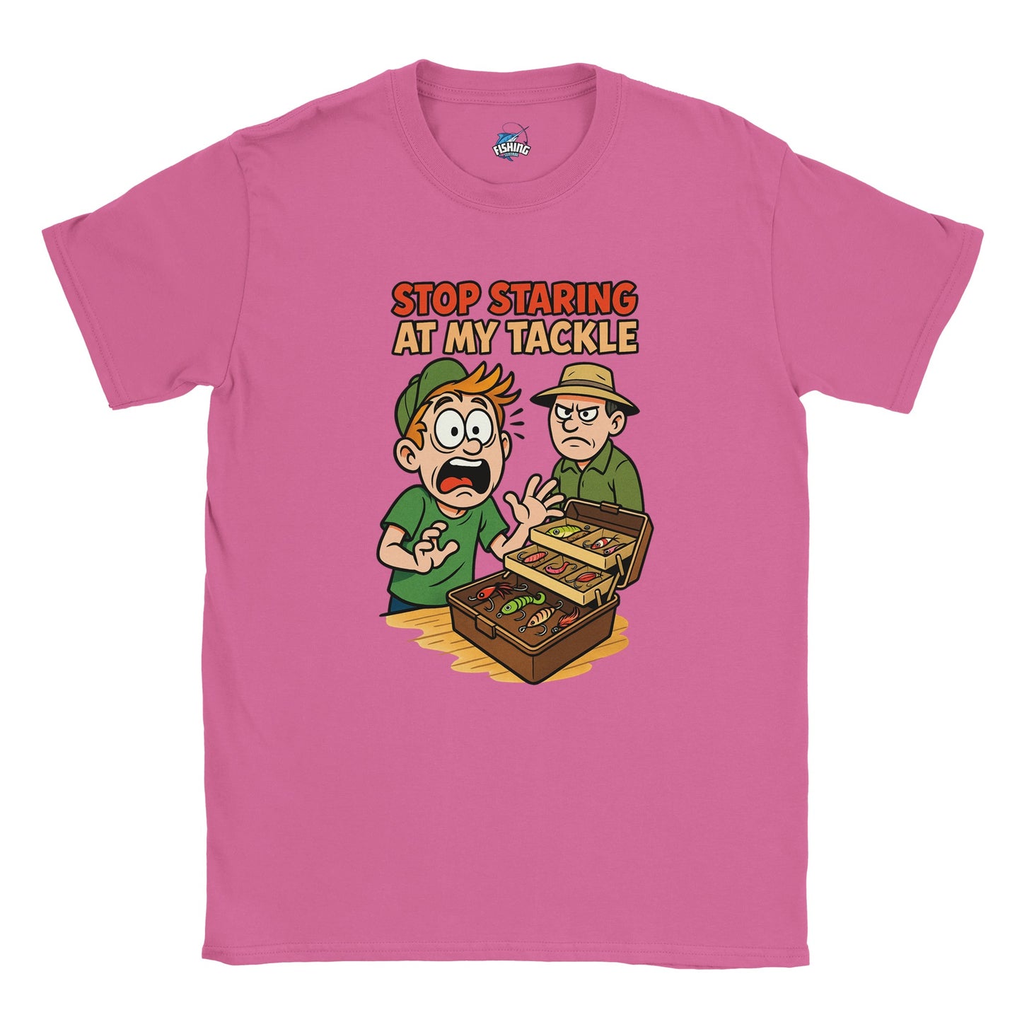 Stop Staring at my Tackle Fishing T-shirt - view 2