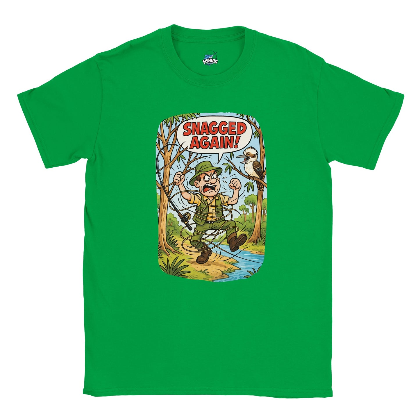 Snagged Again! Fishing T-shirt - view 4