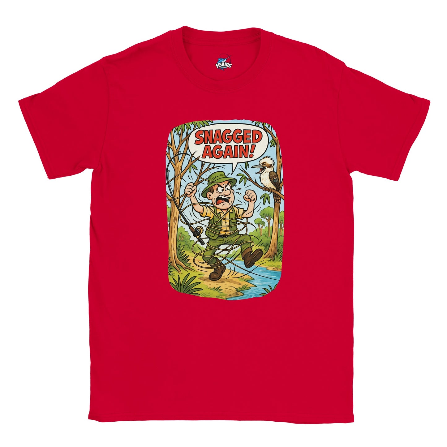 Snagged Again! Fishing T-shirt - view 5