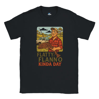 Flatty & Flanno Kinda Day Fishing T-shirt - view 2