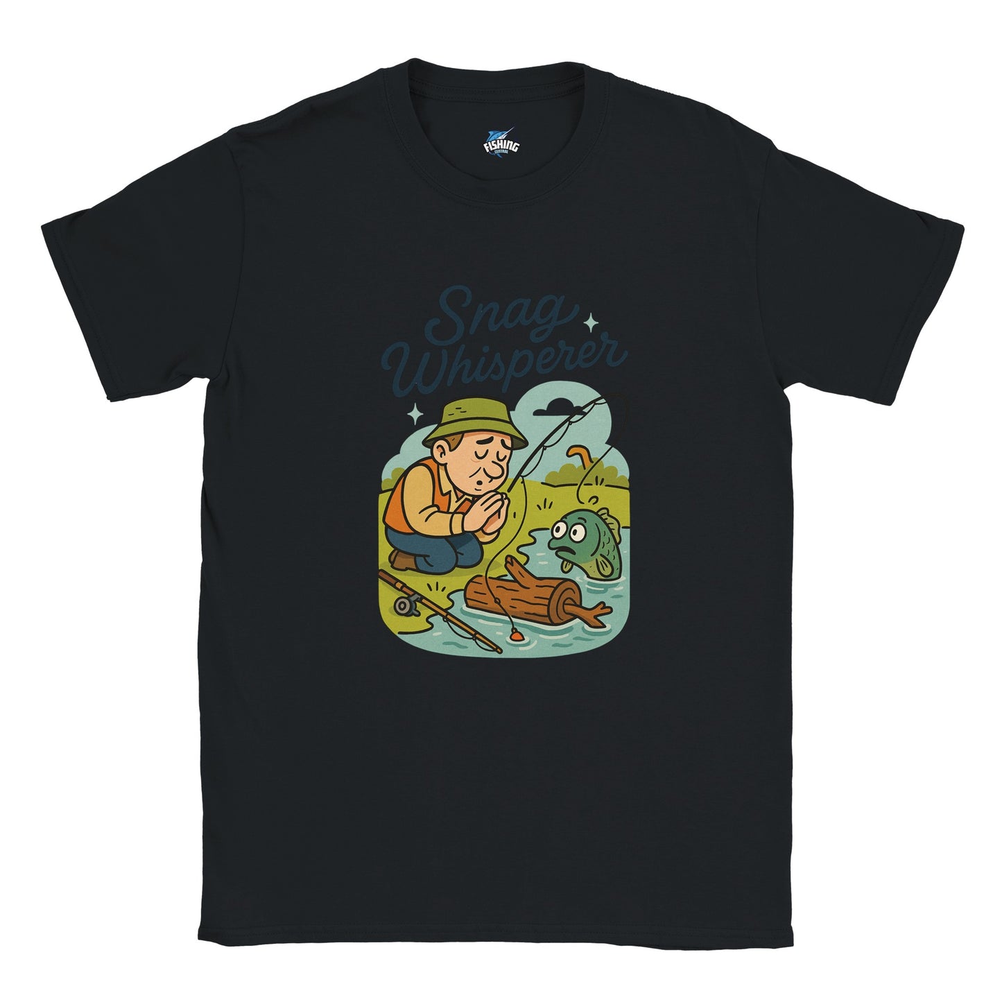 Snag Whisperer Fishing T-shirt - view 4