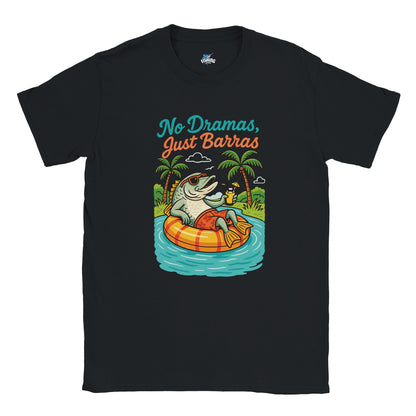 No Dramas, Just Barras Fishing T-shirt - view 8