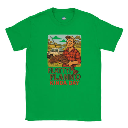 Flatty & Flanno Kinda Day Fishing T-shirt - view 7