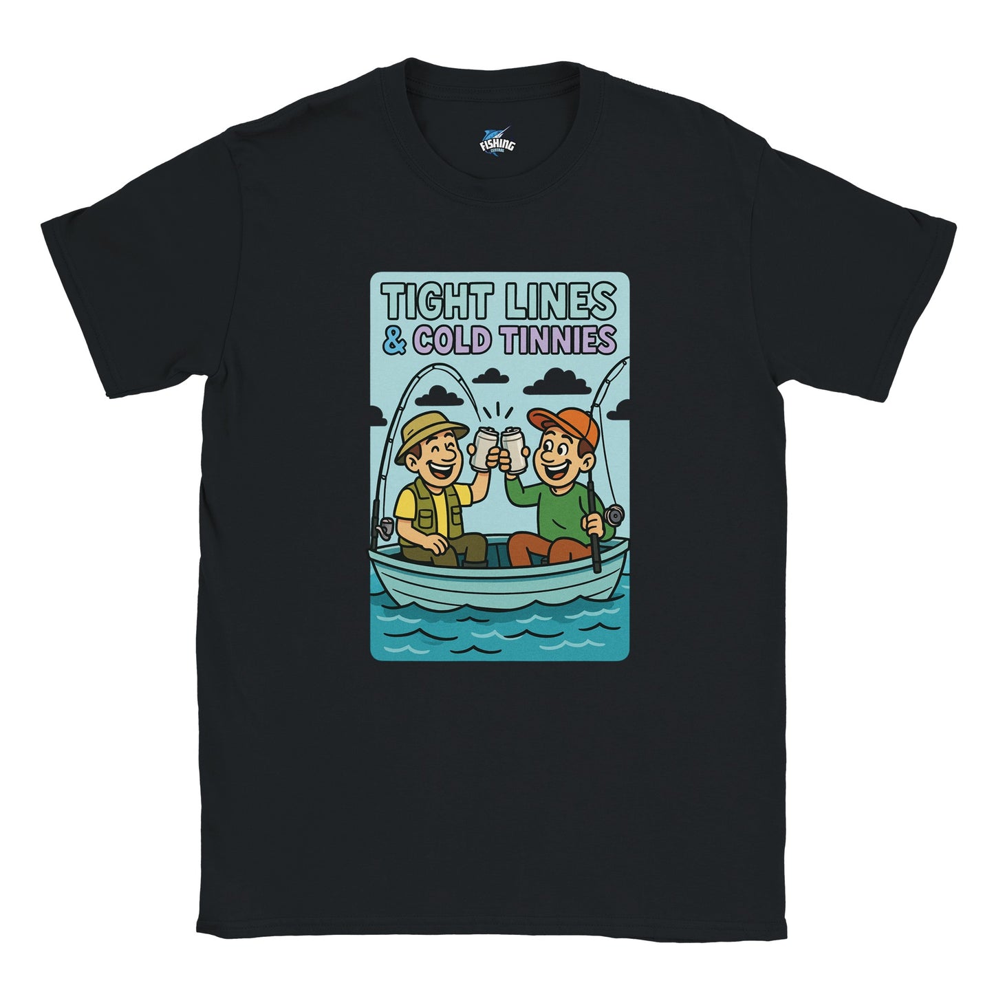 Tight Lines & Cold Tinnies Fishing T-shirt - view 6