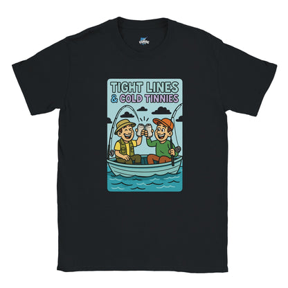 Tight Lines & Cold Tinnies Fishing T-shirt - view 6