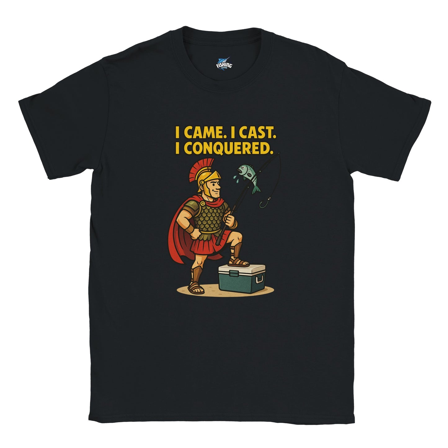 I Came, I Cast, I Conquered Fishing T-shirt - view 6