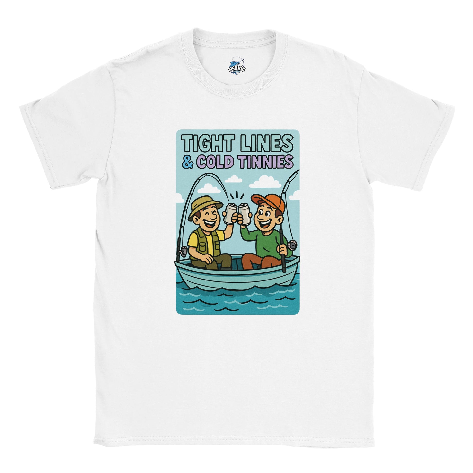 Tight Lines & Cold Tinnies Fishing T-shirt - Fishing Central Australia