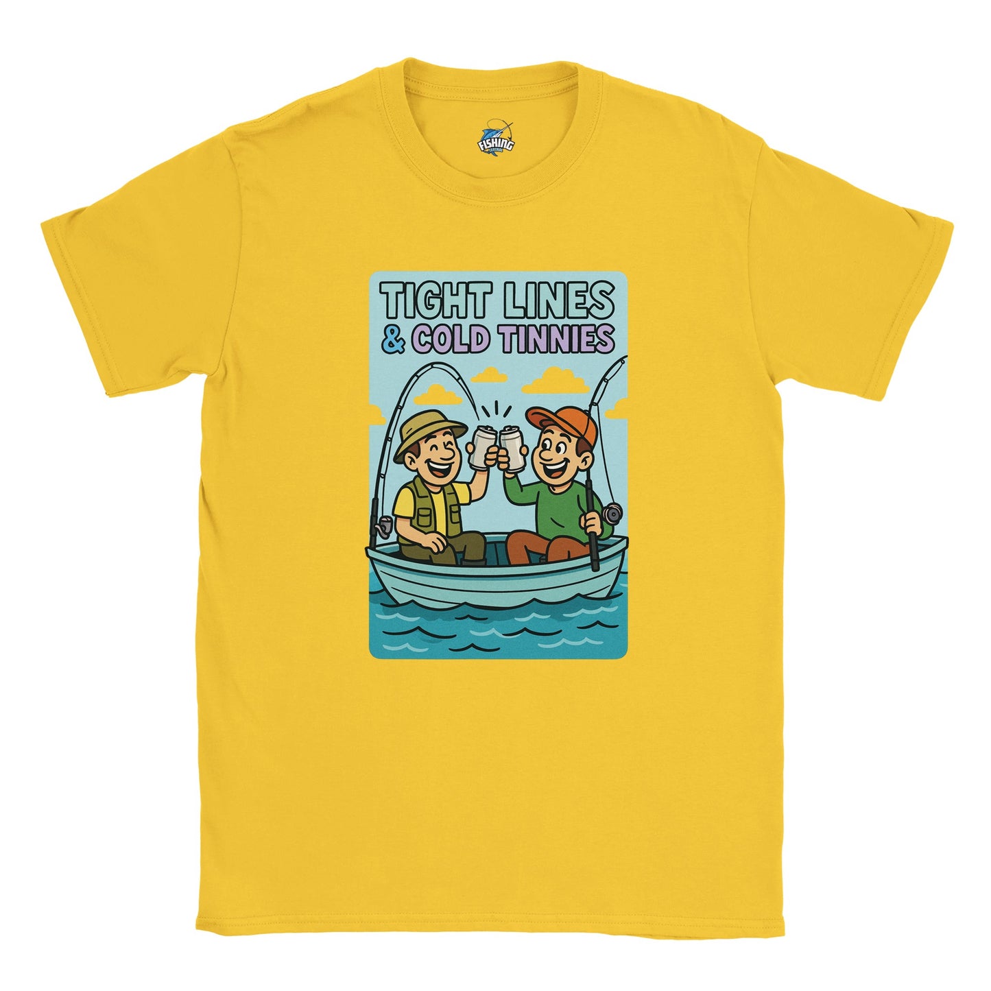 Tight Lines & Cold Tinnies Fishing T-shirt - view 2