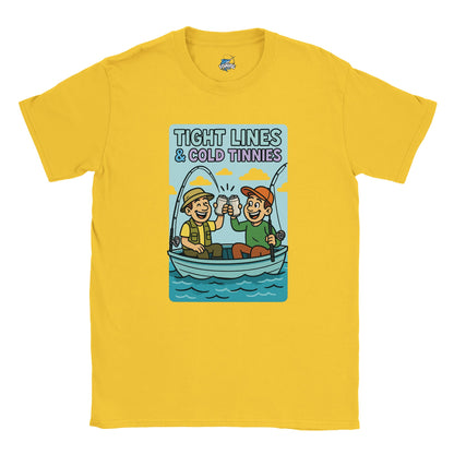 Tight Lines & Cold Tinnies Fishing T-shirt - view 2