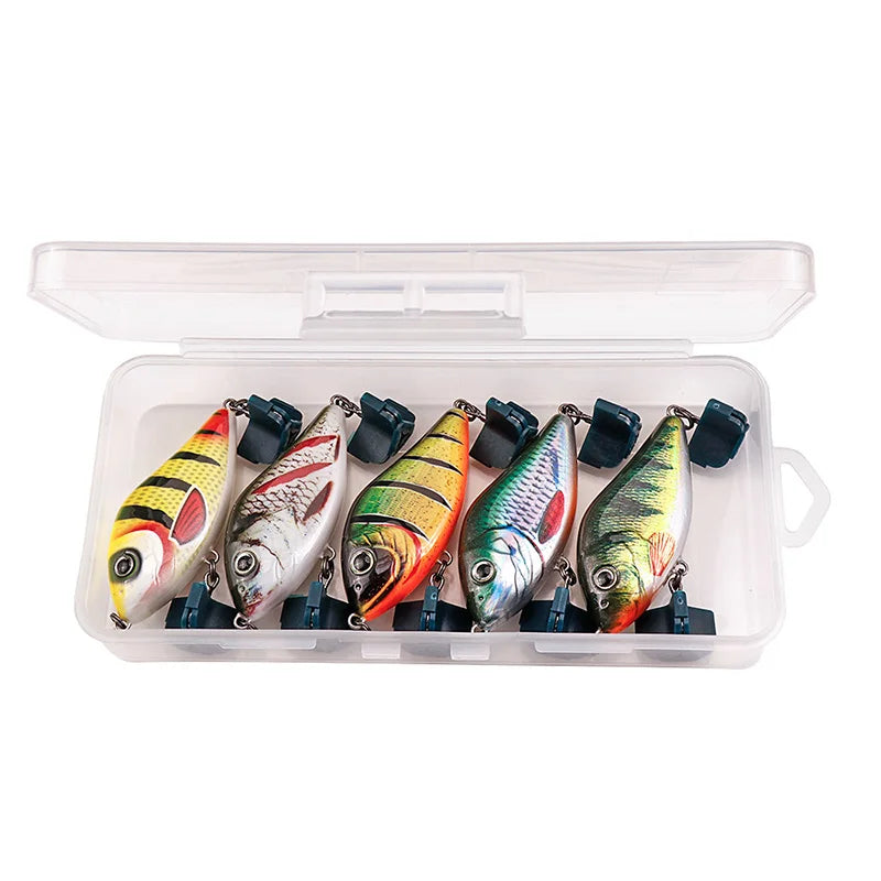 Slow Sinking Jerkbait Set with Swim Action