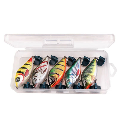 Slow Sinking Jerkbait Set with Swim Action
