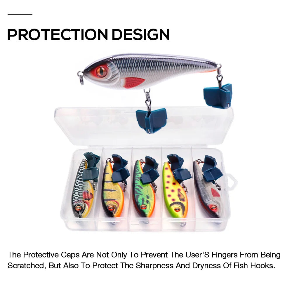 Sinking Jerkbait Kit for Pike and Bass Fishing