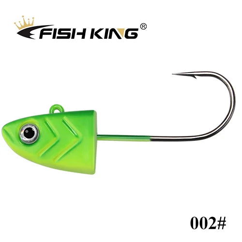 Minnow Jig Hooks with Silicone Artificial Bait