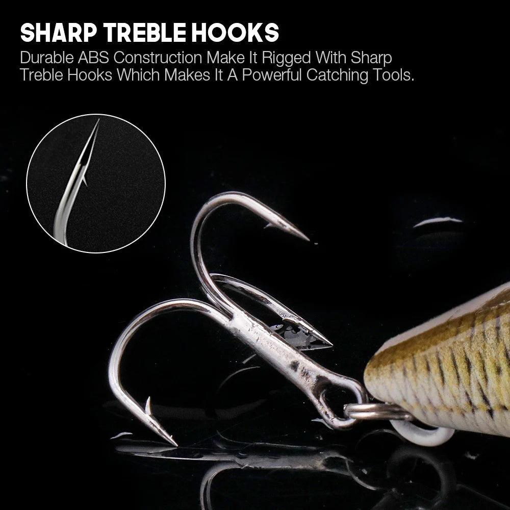 Heavy Vib Sinking Wobbler for Pike Fishing
