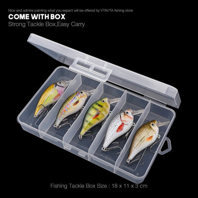 Floating Crankbait and Trout Lure Kit