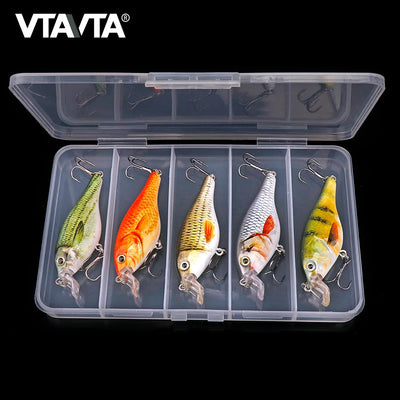 Bionic Minnow Floating Lure Set for Pike and Trout