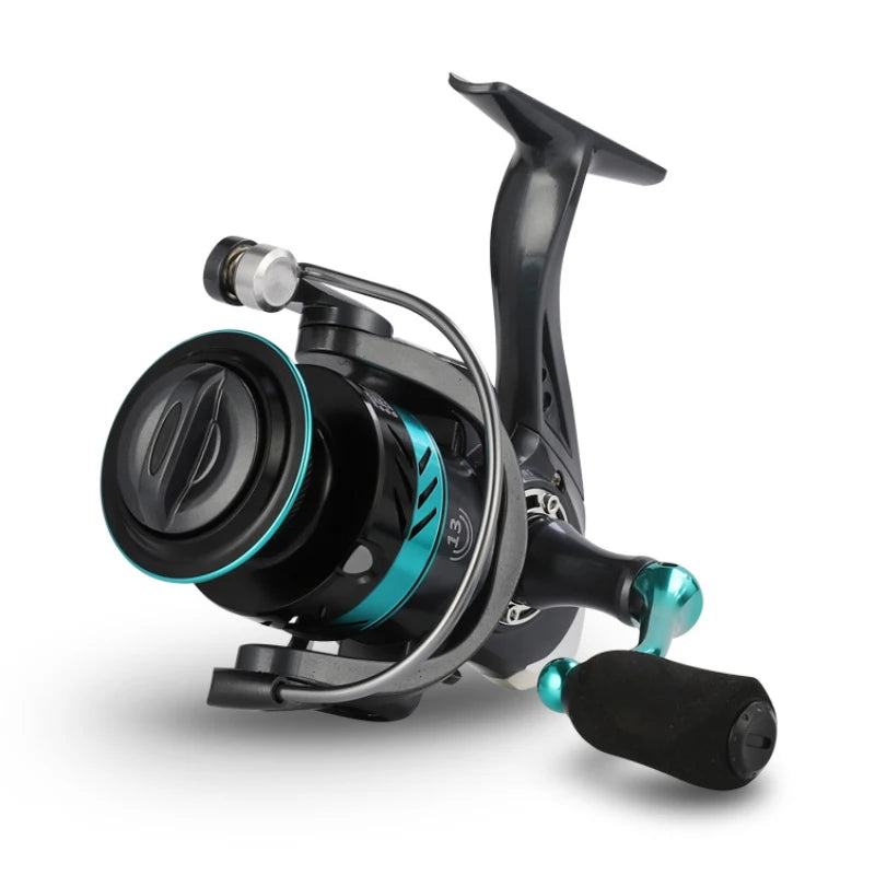 Aluminum Spool Spinning Reel with Smooth Cast