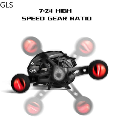 High Speed Baitcasting Reel for Perch and Pike