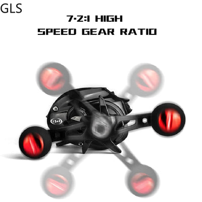 High Speed Baitcasting Reel for Perch and Pike