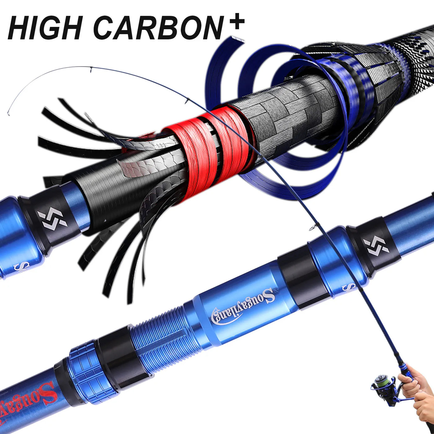 Telescopic Fishing Combo with Ultralight Rod