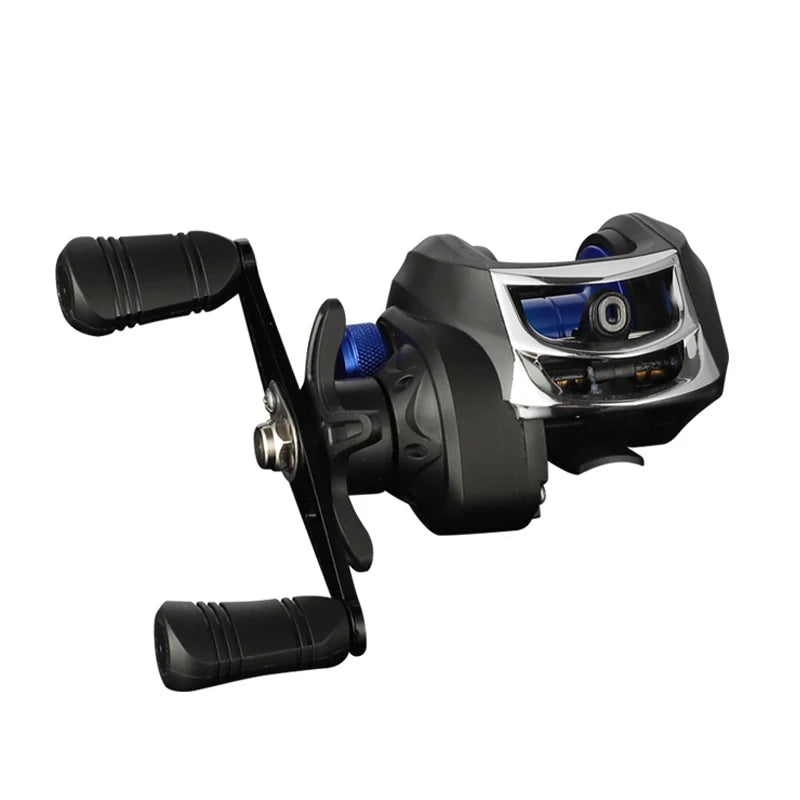Winter Baitcasting Reel with Magnetic Brake and Color Options
