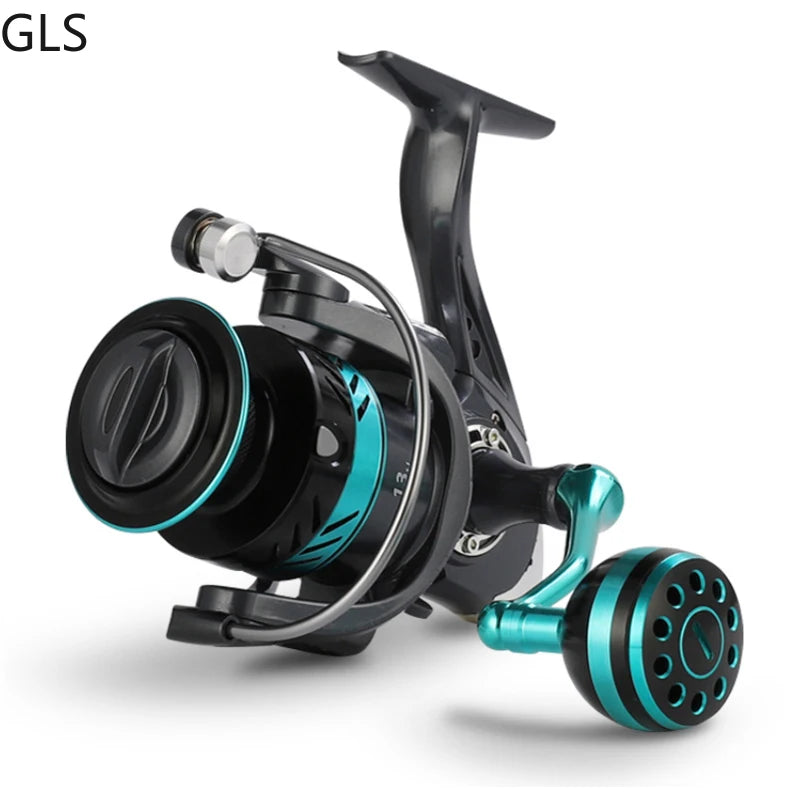 Aluminum Spool Spinning Reel with Smooth Cast