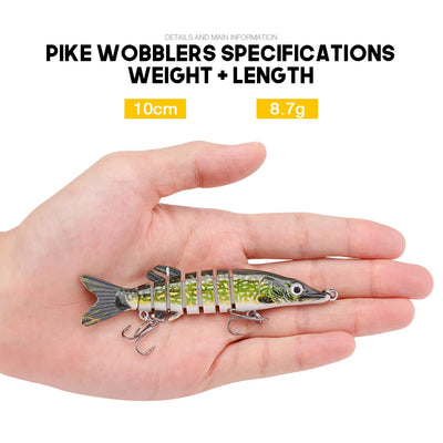 Mini Sinking Swimbait Lure for Pike Fishing