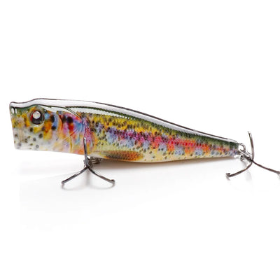 Topwater Floating Popper Crankbait for Pike