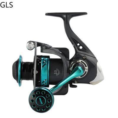 Aluminum Spool Spinning Reel with Smooth Cast