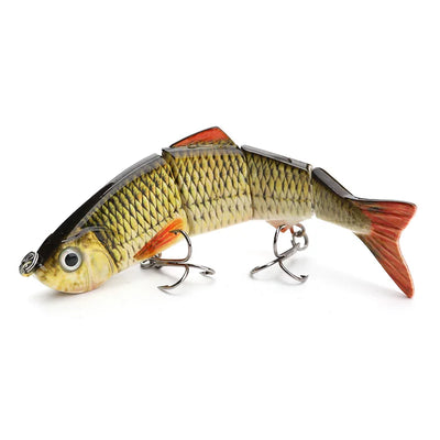 Lifelike Jointed Sinking Swimbait for Pike