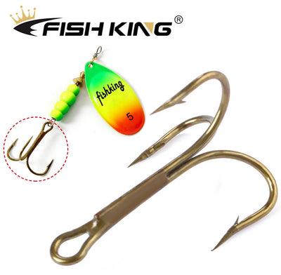 Triple Treble Hooks for Bass Fishing Tackle