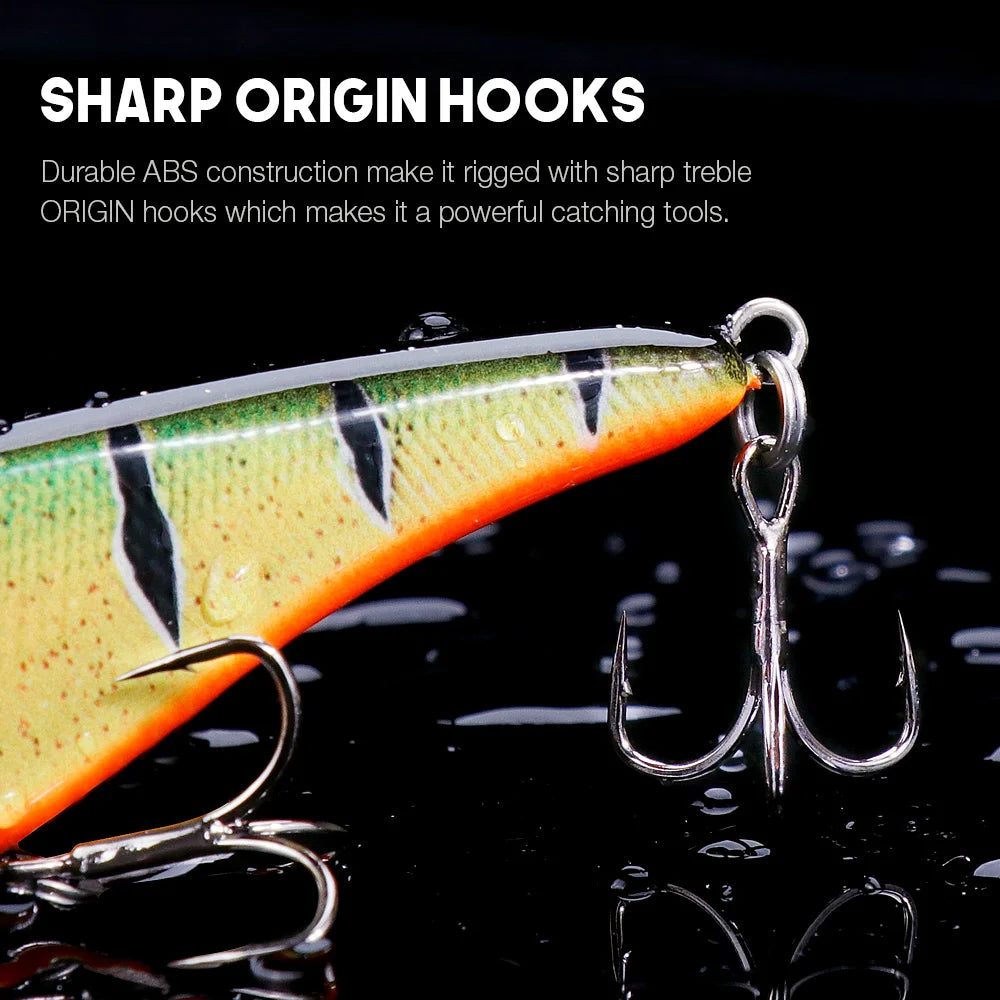 Floating Minnow Crankbait for Bass and Pike